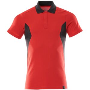 MASCOT® Poloshirt,L One,Signalrød/sort