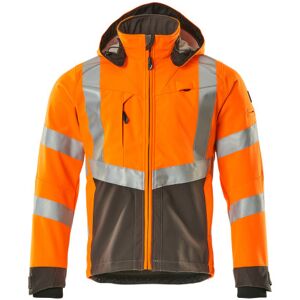 MASCOT® Softshell Jakke,2xl,Hi-Vis Ora