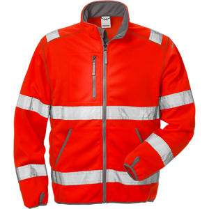 Fristads Hi-Vis Softshell Jakke Rød 2xl