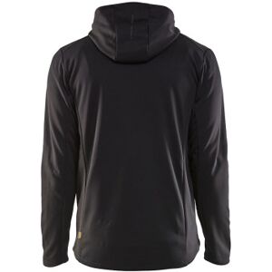 Blåkläder Hættetrøje 35402526, Full Zip, Sort, Str. 2xl