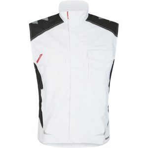 FE Engel Vest 5810-254 Hvid/grå 2xl