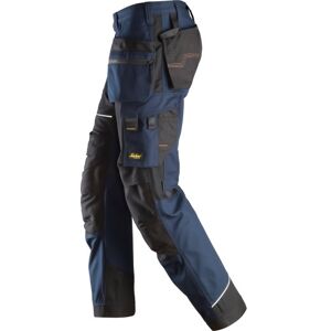 Snickers Stretch Buks 6214, Hylsterlommer, Navy/sort, Str. 44 44 Sort