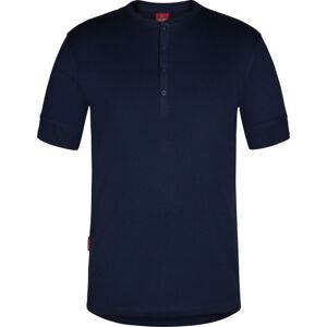 Fe Engel Grandad T-Shirt, 9256, Kortærmet, Blå, Str. 4xl