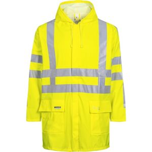 Lyngsøe Pu Regnjakke, High-Vis Gul, Klasse 3, Str. 5xl XXXXXL Gul