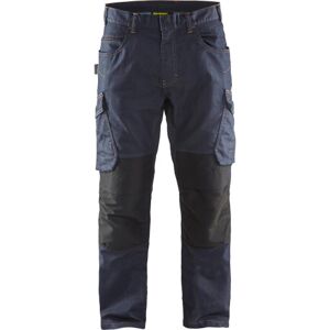 Blåkläder Service Bukser Denim Stretch M C52 Marineblå/Sort