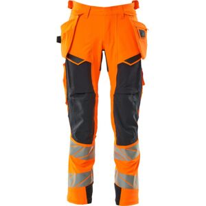 MASCOT® Bukser Med Hængelommer,76c52,H 76C52 hi-vis orange/mørk marine