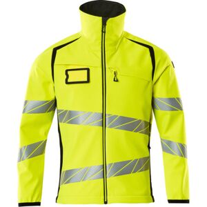 MASCOT® Softshell Jakke,L,Hi-Vis Gul/s L hi-vis gul/sort