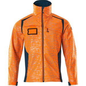 MASCOT® Softshell Jakke,2xl,Hi-Vis Ora XXL hi-vis orange/mørk petroleum