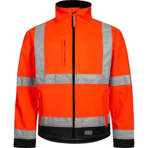 Lyngsøe Softshell Jakke Rød/sort   4xl