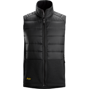 Snickers Flexiwork 4902 Hybridvest, Sort, Str Xs