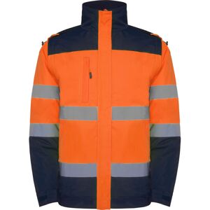 Roly Workwear Ry9304 4xl Marineblå 55/fluor Orange 223 Farve