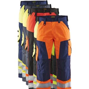 Blåkläder 1566 High Vis Buks / High Vis Arbejdsbuks - D100 - High Vis Orange/mellemgrå