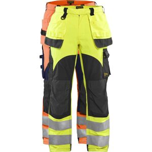 Blåkläder 1589 Multinorm Buks Inherent / Multinorm Arbejdsbuks Inherent - D100 - High Vis Gul/marineblå