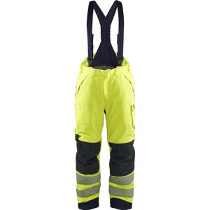 Blåkläder 1817 Multinorm Vinter Buks / Multinorm Vinter Arbejdsbuks - S - High Vis Gul/marineblå