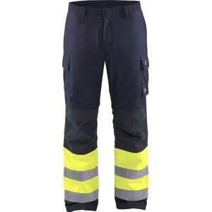 Blåkläder 1869 Multinorm Vinter Buks / Multinorm Vinter Arbejdsbuks - D116 - Marineblå/high Vis Gul