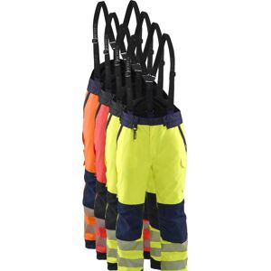 Blåkläder 1875 High Vis Vinter Buks / High Vis Vinter Arbejdsbuks - L - High Vis Rød/sort