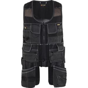 Blåkläder 3119 Håndværker Vest X1900 / Håndværker Vest X1900 - 4xl - Sort