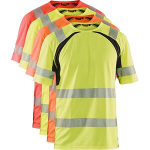Blåkläder 3397 High Vis Uv T-Shirt / High Vis Uv T-Shirt - 3xl - High Vis Orange/marineblå