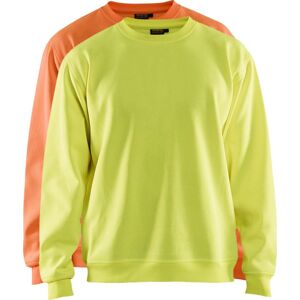 Blåkläder 3401 High Vis Sweatshirt / High Vis Sweatshirt - Xl - High Vis Orange