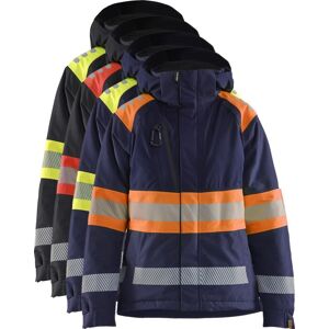 Blåkläder 4470 Dame High Vis Vinterjakke / Dame High Vis Vinterjakke - 2xl - Marineblå/high Vis Gul