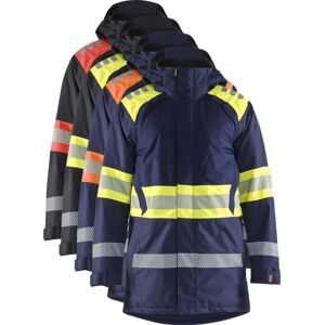 Blåkläder 4485 High Vis Vinterparkajakke / High Vis Vinterparkajakke - 4xl - Sort/high Vis Gul