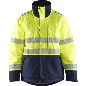 Blåkläder 4517 Multinorm Vinterjakke / Multinorm Vinterjakke - S - High Vis Gul/marineblå