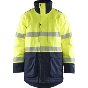 Blåkläder 4527 Multinorm Vinterparkajakke / Multinorm Vinterparkajakke - 3xl - High Vis Gul/marineblå