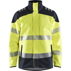 Blåkläder 4948 Multinorm Softshell Jakke Inherent / Multinorm Softshell Arbejdsjakke Inherent - L - High Vis Gul/marineblå