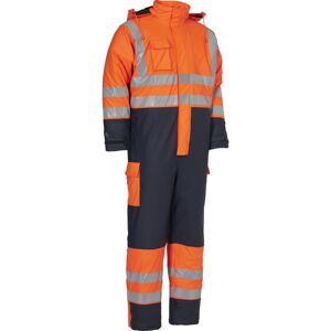 Elka 028100r Dry Zone Visible Termo Heldragt Fluorescerende Orange/marine 5xl