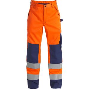 Engel 2235-835 Safety+ En Iso 20471 Multinorm Buks / Arbejdsbukser Orange/marine K96