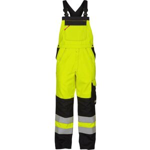 Engel 3445-106 Safety+ En Iso 20471 Lysbueoverall Kl. 2 / Overalls / Arbejdsoveralls Gul/sort K92