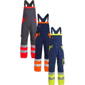 Engel 3515-785 Safety En Iso 20471 Overall Med Elastik / Overalls / Arbejdsoveralls Marine/orange L100