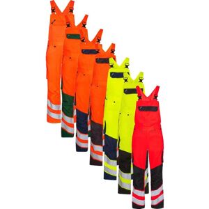 Engel 3545-319 Safety Light Overall / Overalls / Arbejdsoveralls Orange/grøn 88