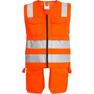 Engel 5501-770 Safety En Iso 20471 Håndværkervest / Arbejdsvest Orange 4xl