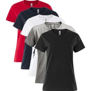 Fristads 100245 Acode Heavy T-Shirt, Dame / Arbejds T-Shirt Sort L