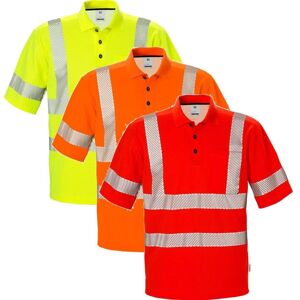 Fristads 100972 Hi Vis Poloshirt Kl.3 7406 Hi-Vis Orange 4xl