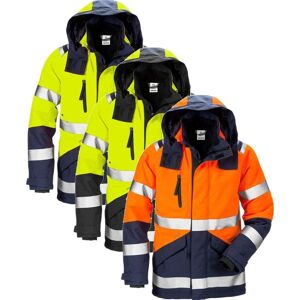 Fristads 120987 Hi Vis Gore-Tex Skal Jakke Kl.3 4988 / Arbejdsjakke Hi-Vis Gul/sort Xs