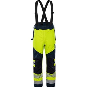 Fristads 125618 Flamstat Hi Vis Gore-Tex Pyrad® Skal Bukser Kl. 2 2095 / Arbejdsbukser Hi-Vis Gul/marine 2xl