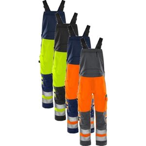 Fristads 131985 Hivis Green Overalls Kl.2 1030 Gplu / Arbejdsoveralls Hivis Orange/grå C66