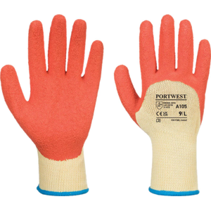 Portwest A105 Grip Xtra Handske L Gul/orange