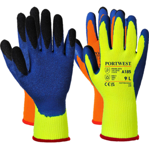 Portwest A185 Duo-Therm Handske 2xl Orange/blå