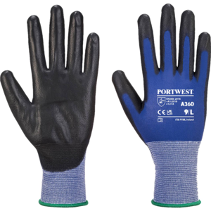 Portwest A360 Senti - Flex Handsker 2xl Blå/sort