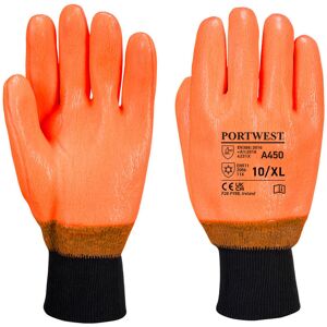 Portwest A450 Vandtætte Hi-Vis Handsker Xl Orange