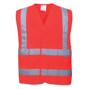 Portwest C470 Hi-Vis Vest S/m Rød