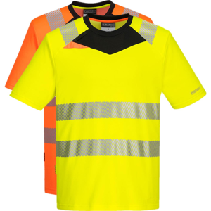 Portwest Dx413 Dx4 Hi-Vis T-Shirt S/s S Orange/sort