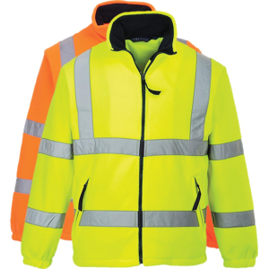 Portwest F300 Hi-Vis Mesh Foret Fleece Jakke L Orange