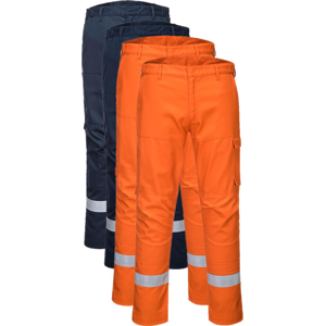 Portwest Fr66 Bizflame Ultra Bukser 34 Orange Kort