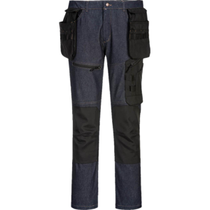 Portwest Kx342 Kx3 Denim Hængelomme Bukser 34 Indigo