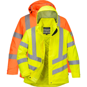 Portwest Lw74 Dame Hi-Vis Vinterjakke Xs Orange