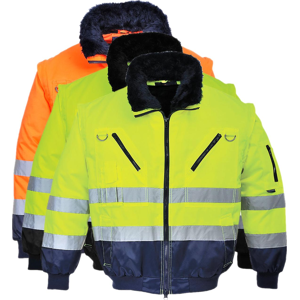 Portwest Pj50 Hi-Vis 3 I 1 Pilot Jakke L Gul/navy